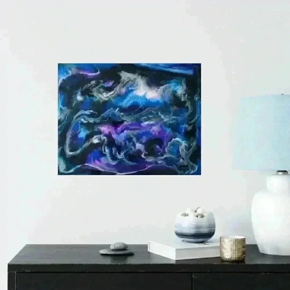 "Expansion" Resin Wall Art - Picture 3 of 5